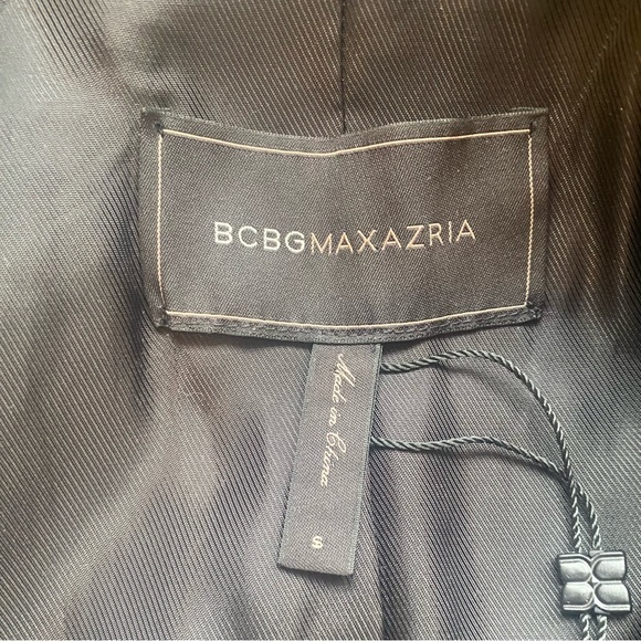 NWT BCBGMaxazaria “BOE” Black Jacket Size S - Picture 8 of 12